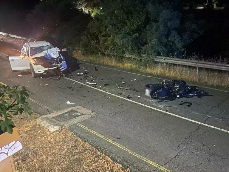 Трагическое ДТП на дороге Кало Хорио - Лимассол: мотоциклист погиб в результате столкновения