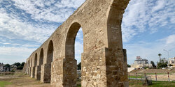 Акведук в Ларнаке — важный проект водоснабжения Кипра