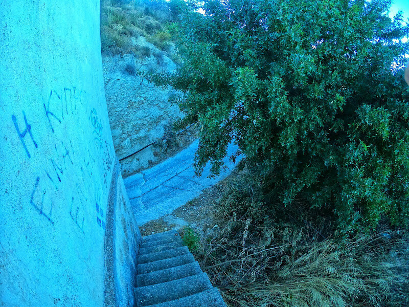 Лестница в старой Телетре