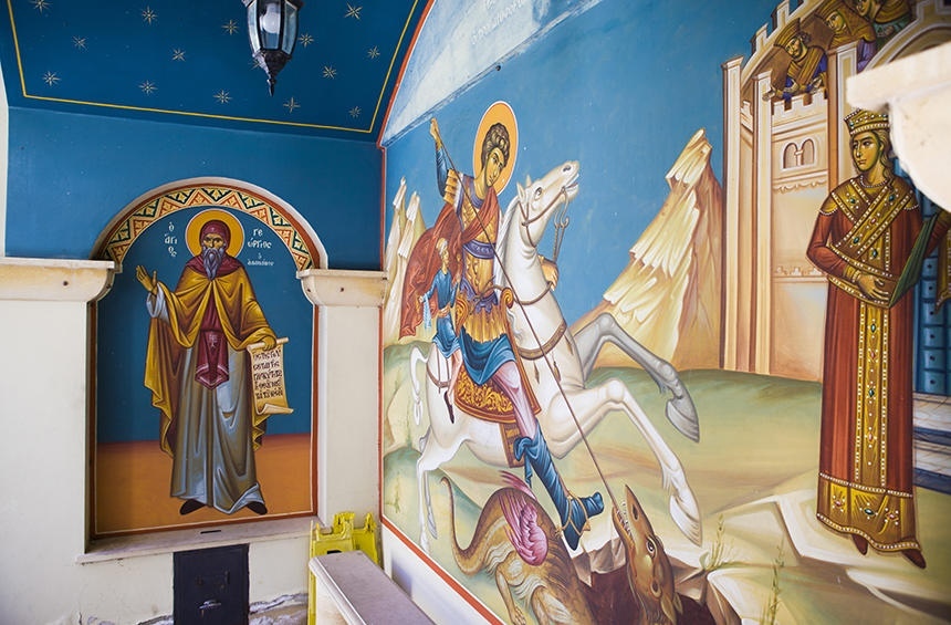 Монастырь Святого Георгия Аламану - один из знаменитых женских монастырей на Кипре: фото 16