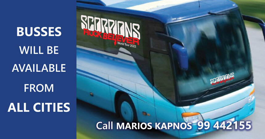12 июля легендарная рок-группа Scorpions в рамках юбилейного тура даст концерт на Кипре: фото 2