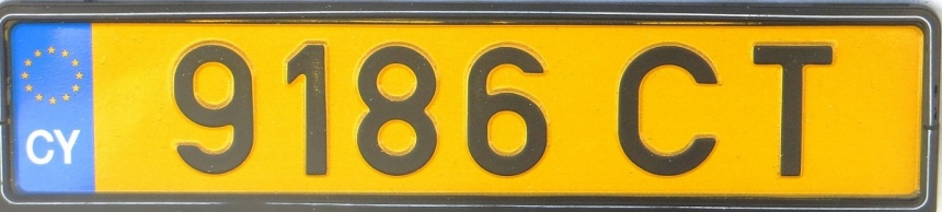 Регистрационные номерные знаки Республики Кипр : фото 31