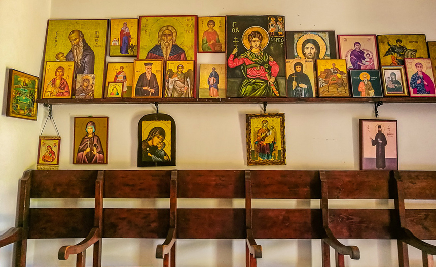 Часовня Святого Георгия в Пафосе: фото 16