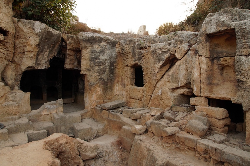 Царские гробницы в городе Пафос