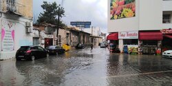 Центральные улицы Лимассола затопило после ночного ливня