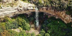 Водопад в Прастио Авдиму - одно из самых красивых природных явлений на Кипре