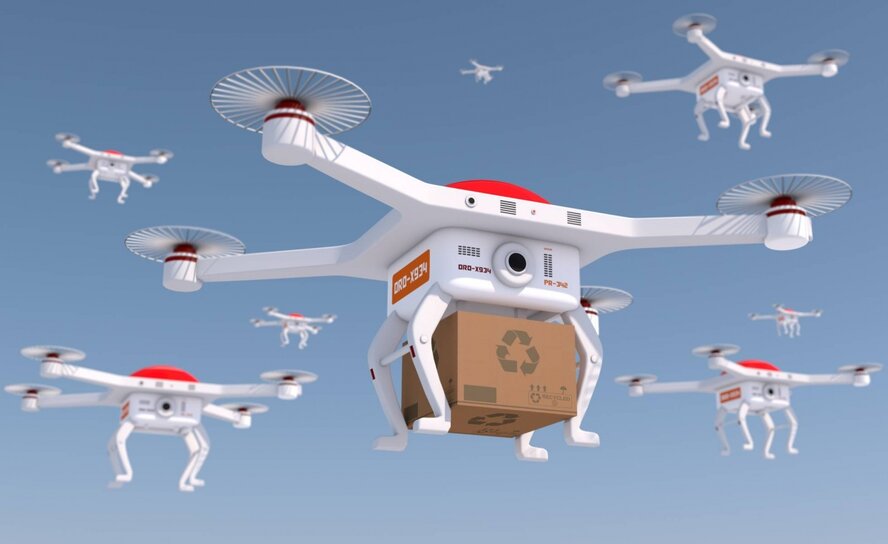 До чего дошел прогресс! Почта Кипра будет доставлять посылки с помощью дронов