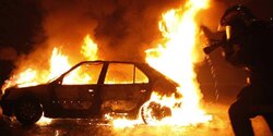 В Никосии умышленно подожгли автомобиль