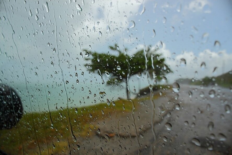В Троодос неожиданно прошли ливневые дожди
