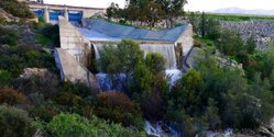 Свершилось! Водохранилище Гермассойя впервые за долгие годы переполнилось водой.