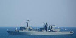 В порт Лимассола зашло судно военно-морского флота Греции «Прометей» (А-374)