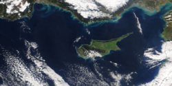 Это невероятно! Кипр из космоса до и после "Эвридики"