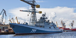 В порт Лимассола зашел фрегат Черноморского флота 