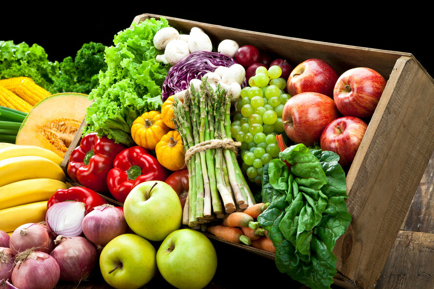 Евростат показал в каких странах ЕС потребляют больше всего фруктов и овощей