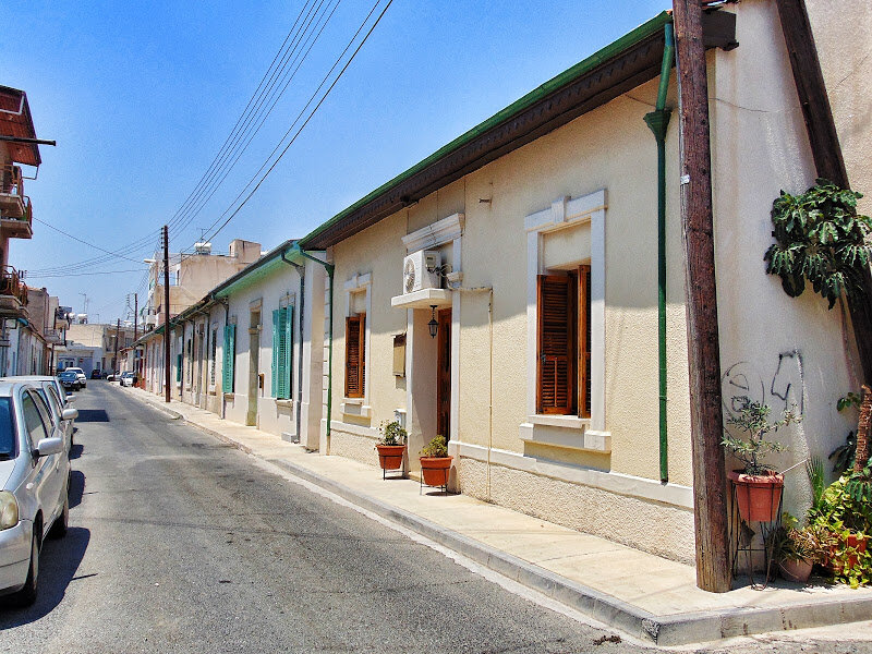 Дома в греческой части старого Лимассола