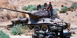 Советские танки на Кипре (Кирения)