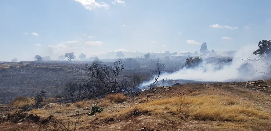 В Лимассоле благополучно потушили пожар