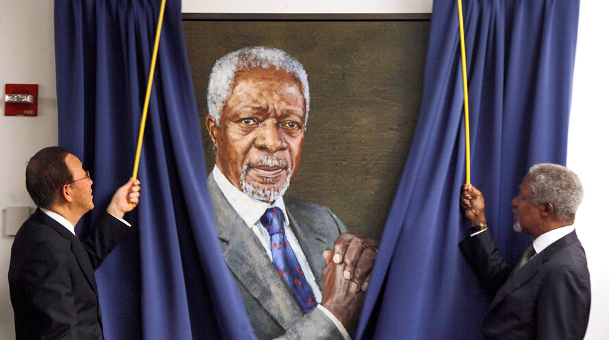 Скончался бывший секретарь ООН Кофи Аннан