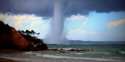 В выходные у берегов Кипра пронесся торнадо