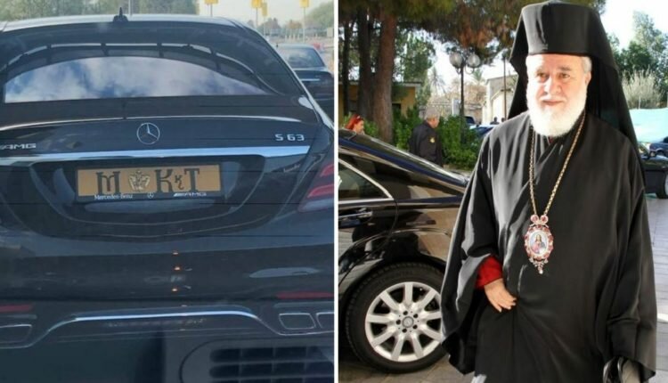 Автомобиль епископа Кипра стоит 300 тысяч евро и разгоняется с божьей помощью до 100 км за 3 секунды