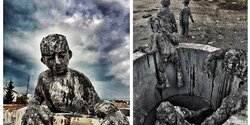 В Колосси появилась самая страшная скульптура на Кипре