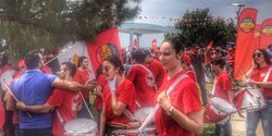 Лимассольские радикалы провели митинг в честь 1 мая 
