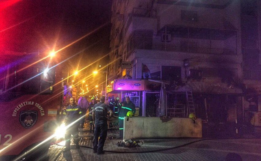 Ночной взрыв в Лимассоле. Эвакуированы жильцы 9-этажного дома