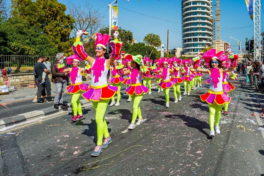 Программа грандиозного карнавала 2020 в Лимассоле