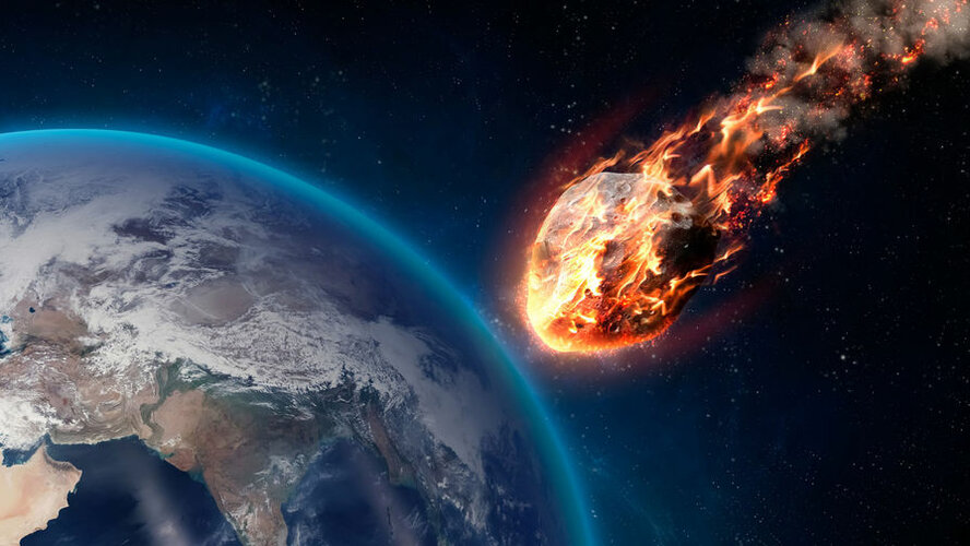 В космосе обнаружен опасный астероид, который приближается к Земле