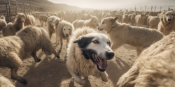 Охотничьи псы убивают беззащитных козочек и овец