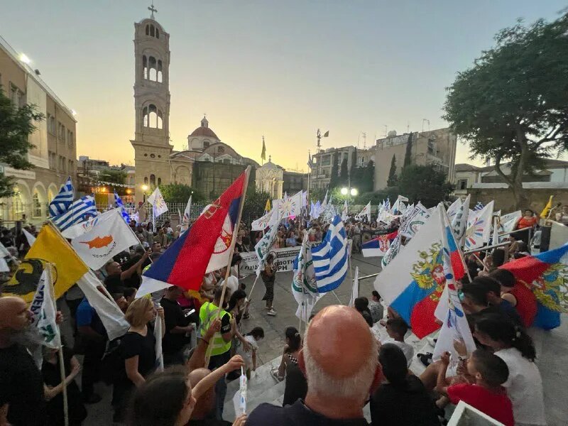 На Кипре прошел марш в защиту традиционных семейных ценностей