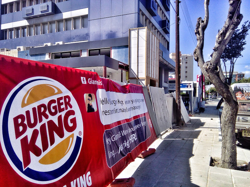 Burger King возвращается в Лимассол!