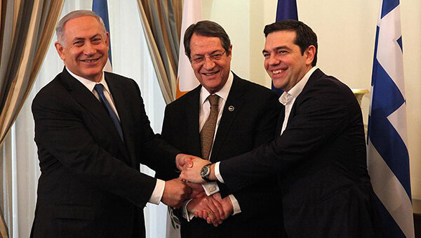 Итоги трехстороннего саммита. Кипр Греция Израиль