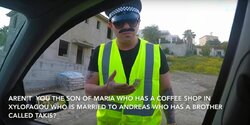 Как киприоты общаются с дорожной полицией (смешное видео)
