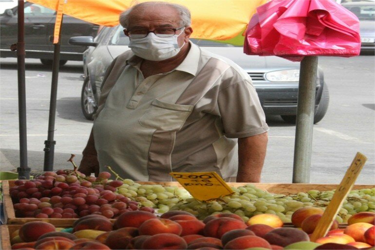 На Кипре снова высокий уровень пыли