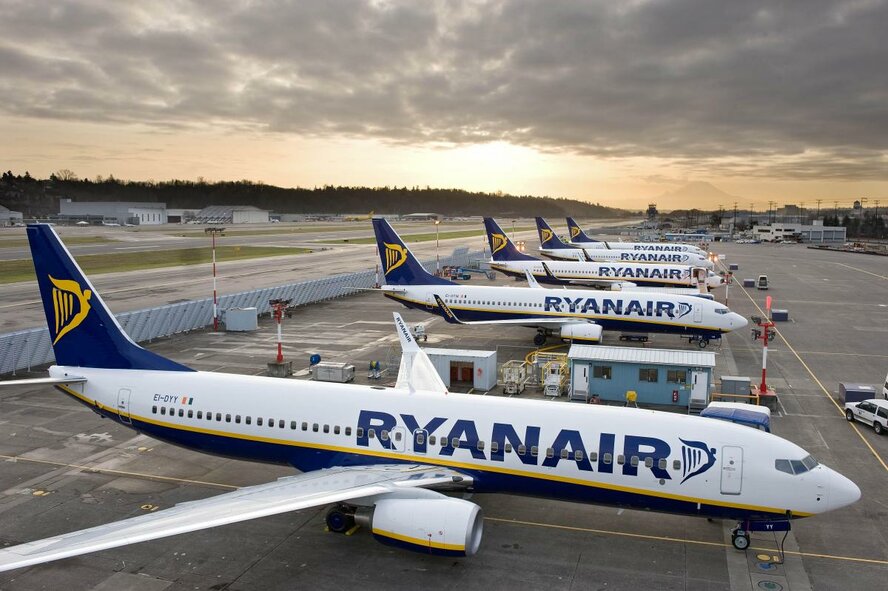 Очередная распродажа авиа билетов от Ryanair