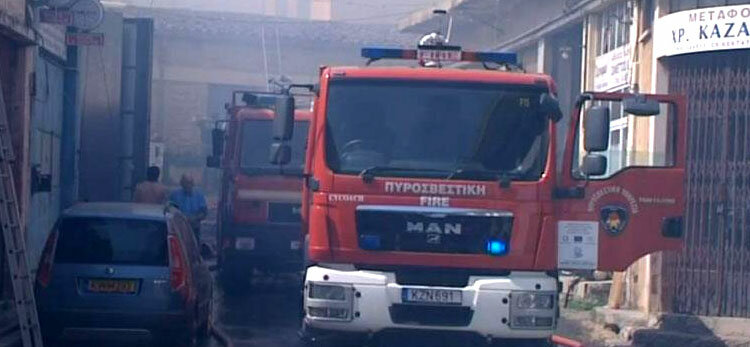 Очередной пожар на Кипре по неосторожности