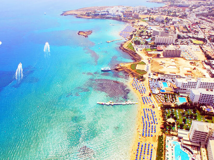Пляж Кипра в списке лучших пляжей в Европе