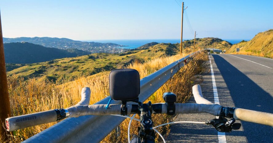 Российский велосипедист обогнул весь остров Кипр за 3,5 дня (фото)