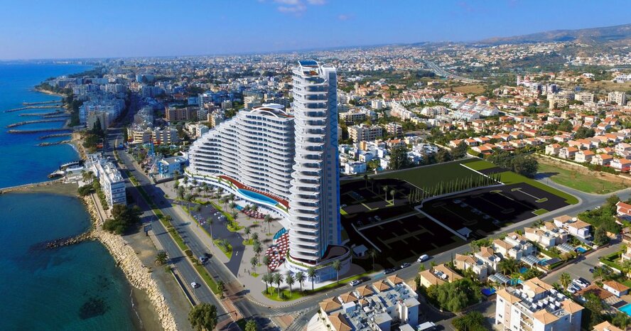 Сегодня начнется строительство высотки Limassol Del Mar