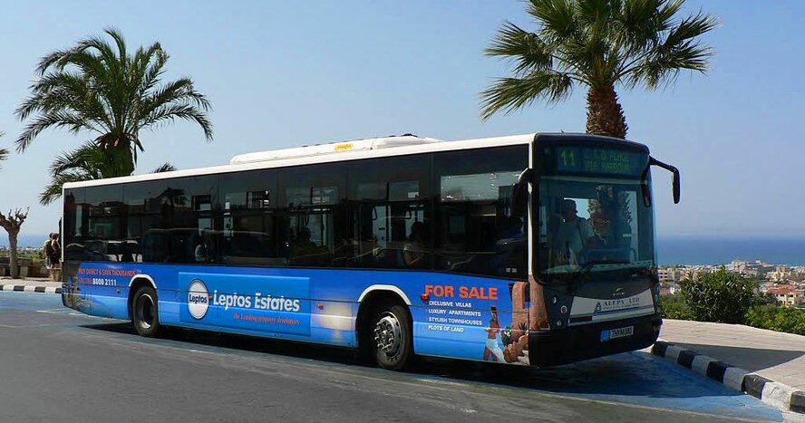 Сегодня в Пафосе на два часа встанут автобусы – у водителей забастовка