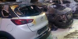 В Лимассоле сгорели пять автомобилей (фото)