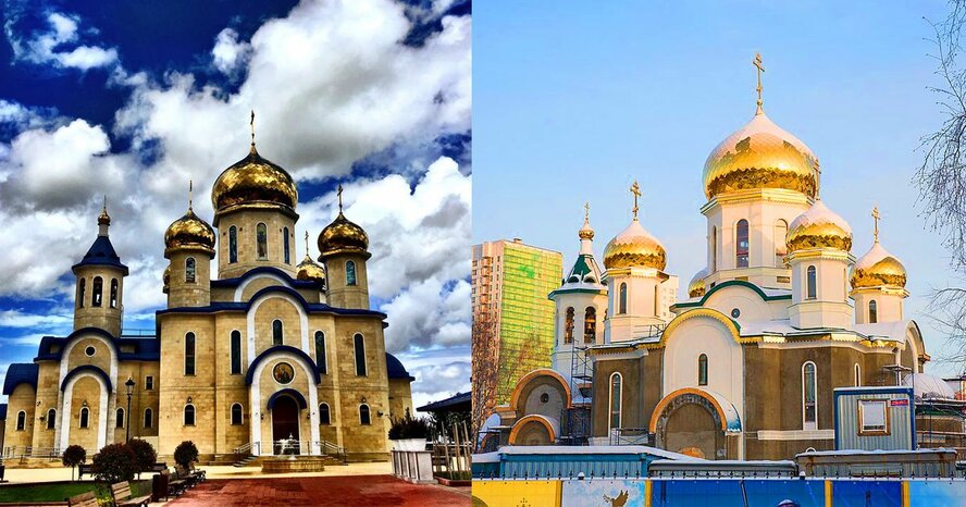 В Петербурге строят храм-близнец кипрского златокупольного Апостола Андрея (фото)