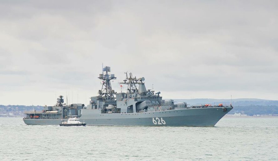 В порт Лимассола зашел БПК «Вице-адмирал Кулаков».