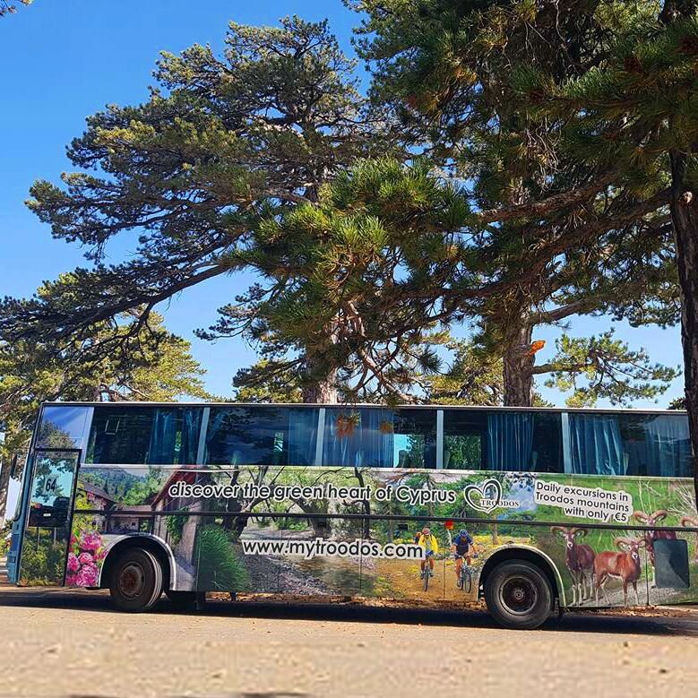 Запущен рейсовый автобус из Лимассола в Троодос