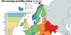 Зарплата на Кипре – между Швейцарией и Украиной