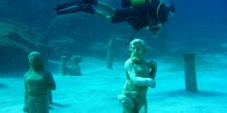 Парк скульптур под водой в Айя-Напе