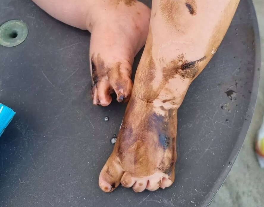 В море у Лимассола произошла утечка мазута В море у Лимассола произошла утечка мазута