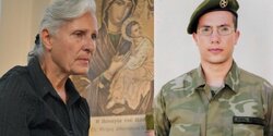 Останки убитого срочника перенесены в монастырский склеп в Лимассоле