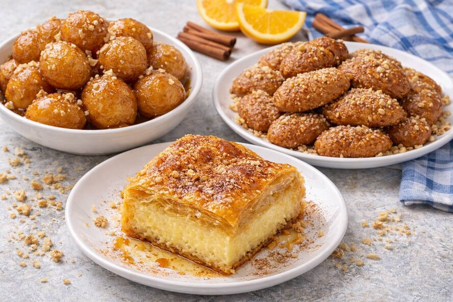 Шесть сладостей Греции и Кипра вошли в список лучших десертов мира!